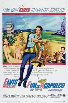 1963 movie poster  for Fun in Acapulco starring Elvis Presley and Ursula Andress – Best Places In The World To Retire – International Living